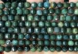 COJ512 15 inches 6mm faceted round Indian bloodstone beads wholesale