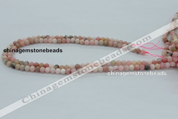 COP02 15.5 inches 6mm round natural pink opal beads wholesale