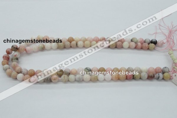 COP03 15.5 inches 8mm round natural pink opal beads wholesale