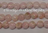 COP1011 15.5 inches 8mm flat round natural pink opal gemstone beads