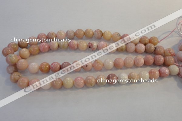 COP1063 15.5 inches 12mm round natural pink opal gemstone beads