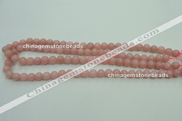 COP1212 15.5 inches 8mm round Chinese pink opal gemstone beads