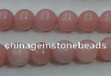 COP1213 15.5 inches 10mm round Chinese pink opal gemstone beads