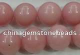 COP1216 15.5 inches 16mm round Chinese pink opal gemstone beads