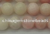 COP1227 15.5 inches 8mm round Chinese pink opal beads wholesale