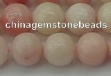 COP1228 15.5 inches 10mm round Chinese pink opal beads wholesale