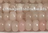 COP1236 15.5 inches 2.5*4mm rondelle Chinese pink opal beads