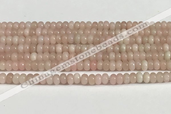 COP1236 15.5 inches 2.5*4mm rondelle Chinese pink opal beads