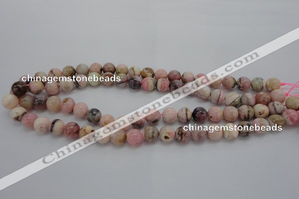 COP1253 15.5 inches 10mm round natural pink opal gemstone beads