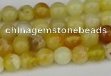 COP1426 15.5 inches 6mm round yellow opal beads wholesale