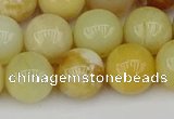 COP1429 15.5 inches 12mm round yellow opal beads wholesale