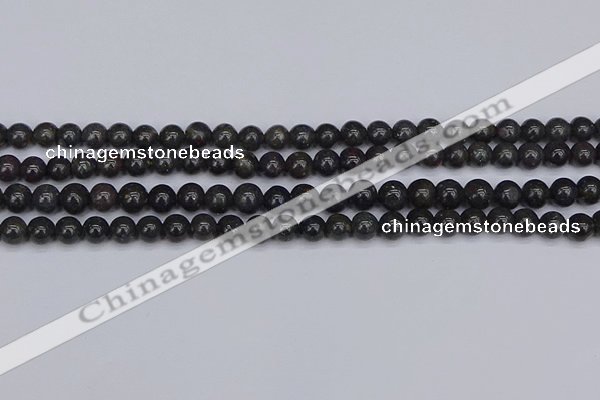 COP1441 15.5 inches 6mm round blue opal gemstone beads