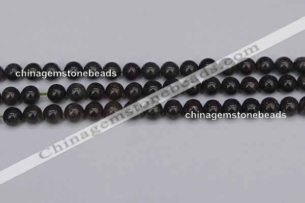 COP1442 15.5 inches 8mm round blue opal gemstone beads