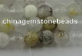 COP1451 15.5 inches 6mm round grey opal gemstone beads