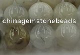 COP1454 15.5 inches 12mm round grey opal gemstone beads