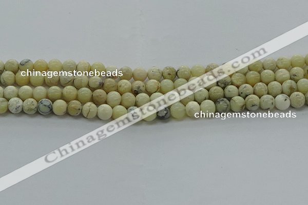 COP1461 15.5 inches 6mm round African opal gemstone beads