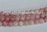 COP151 15.5 inches 6mm round pink opal gemstone beads wholesale