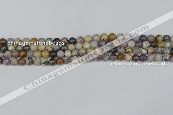 COP1511 15.5 inches 6mm round amethyst sage opal beads wholesale