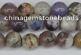 COP1512 15.5 inches 8mm round amethyst sage opal beads wholesale