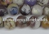 COP1514 15.5 inches 12mm round amethyst sage opal beads wholesale