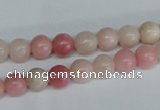 COP152 15.5 inches 8mm round pink opal gemstone beads wholesale