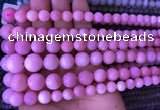 COP1530 15.5 inches 4mm - 14mm round natural pink opal gemstone beads