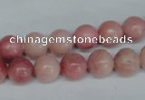 COP154 15.5 inches 12mm round pink opal gemstone beads wholesale