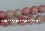 COP155 15.5 inches 20mm round pink opal gemstone beads wholesale