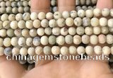 COP1561 15.5 inches 6mm round matte African opal beads