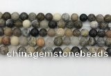 COP1602 15.5 inches 8mm round moss opal beads wholesale