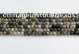 COP1608 15.5 inches 4mm faceted round moss opal beads