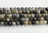 COP1611 15.5 inches 10mm faceted round moss opal beads