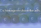 COP1628 15.5 inches 6mm round green opal beads wholesale