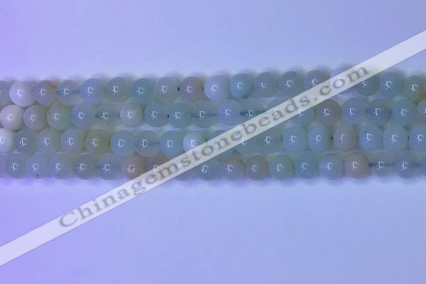 COP1628 15.5 inches 6mm round green opal beads wholesale