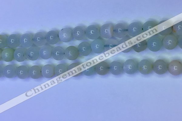 COP1629 15.5 inches 8mm round green opal beads wholesale