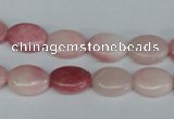 COP166 15.5 inches 12*16mm oval pink opal gemstone beads wholesale