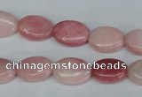 COP167 15.5 inches 15*20mm oval pink opal gemstone beads wholesale