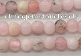 COP1700 15.5 inches 3mm round natural pink opal gemstone beads