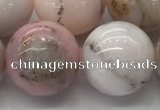 COP1708 15.5 inches 18mm round natural pink opal gemstone beads