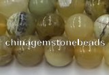 COP1736 15.5 inches 8mm round yellow opal beads wholesale