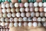 COP1750 15.5 inches 10mm round natural pink opal beads wholesale