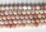 COP1798 15.5 inches 10mm round pink opal gemstone beads