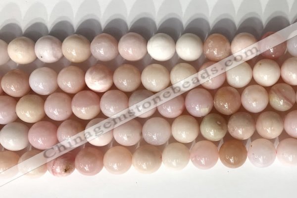 COP1798 15.5 inches 10mm round pink opal gemstone beads