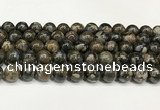 COP1803 15.5 inches 10mm round grey opal beads wholesale