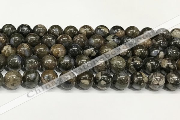 COP1803 15.5 inches 10mm round grey opal beads wholesale