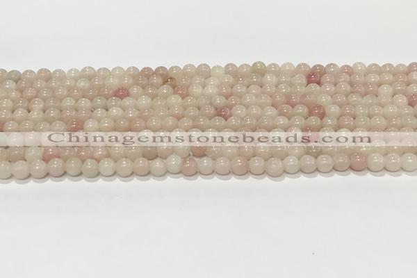 COP1820 15.5 inches 4mm round Chinese pink opal gemstone beads wholesale