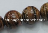 COP200 15.5 inches 20mm round natural brown opal gemstone beads