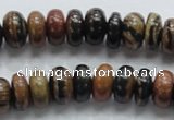 COP202 15.5 inches 7*12mm rondelle natural brown opal gemstone beads