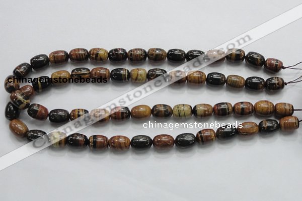 COP207 15.5 inches 10*14mm egg-shaped natural brown opal gemstone beads