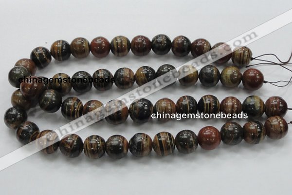 COP224 15.5 inches 16mm round natural brown opal gemstone beads